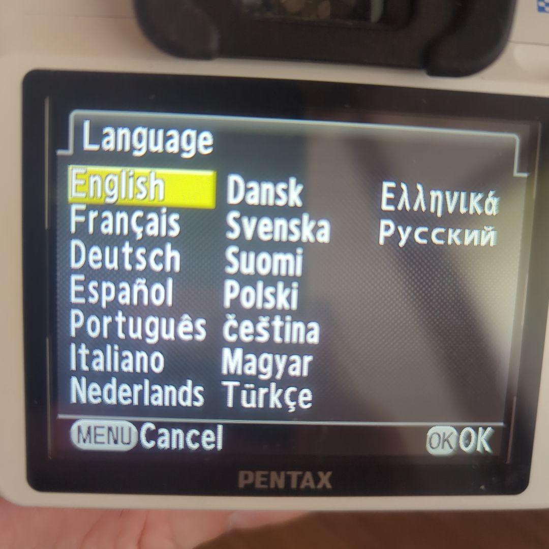 PENTAX K-50 ホワイト 一眼レフカメラ