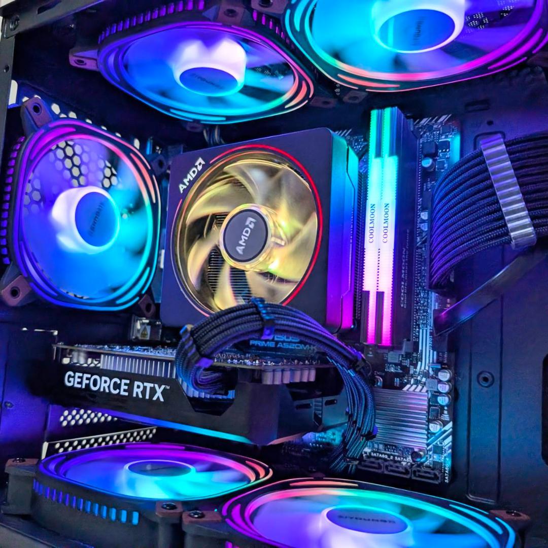 ゲーミングPC・Ryzen7・RTX4060・ゲーム・配信・動画