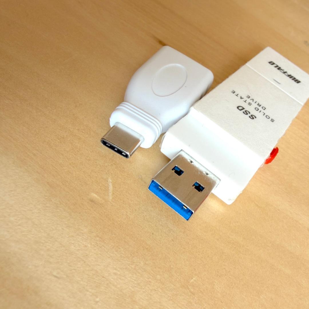 BUFFALO 外付けスティック型SSD 2TB★極美品・使用頻度少ない