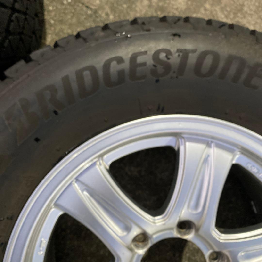◇中古溝有りブリザック265/65R17スタッドレスセット　プラド、ハイラックス