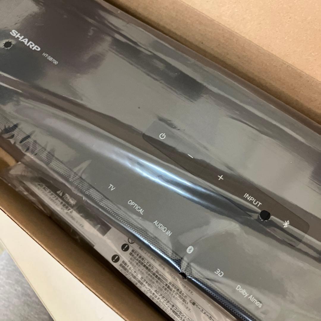 新品未使用品　SHARP サウンドバー　HT-SB700