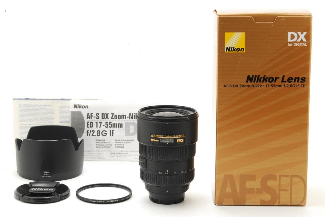 元箱 美品 Nikon AF-S 17-55mm 2.8 G ED DX#124
