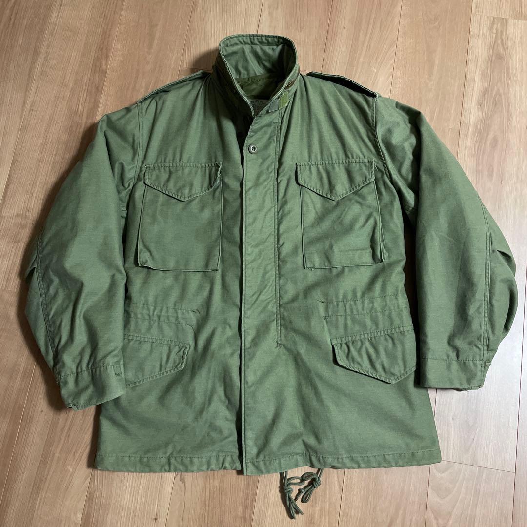 ☆ ALPHA M-65 フィールド ジャケット ミリタリー カーキ ☆