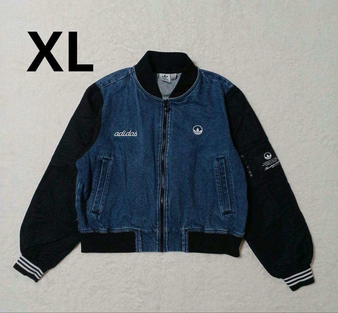 92mam XLadidasoriginals カレッジ デニムジャケット