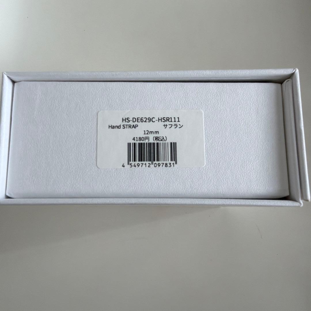 Demiu イエローレザーケースiPhone13用　新品➕ハンドストラップ