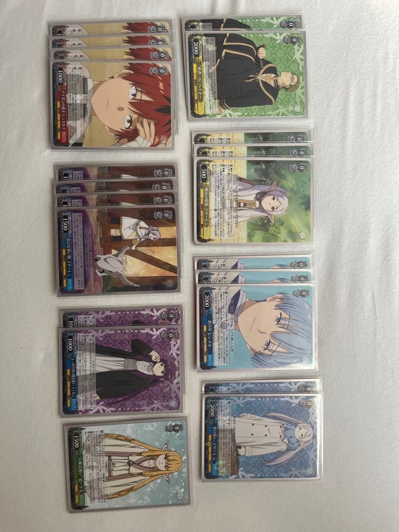 ヴァイスシュヴァルツ　葬送のフリーレン　8門デッキ