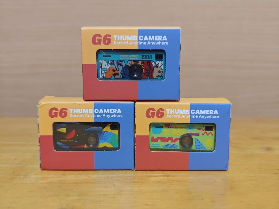 G6 THUMB CAMERA 3個セット