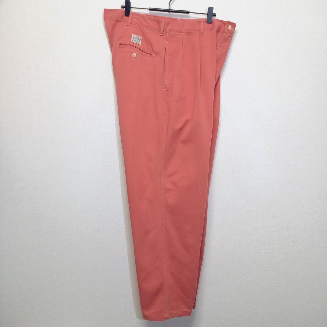 ピンク！80s 90s USA製 ポロ ラルフローレン ANDREW PANT