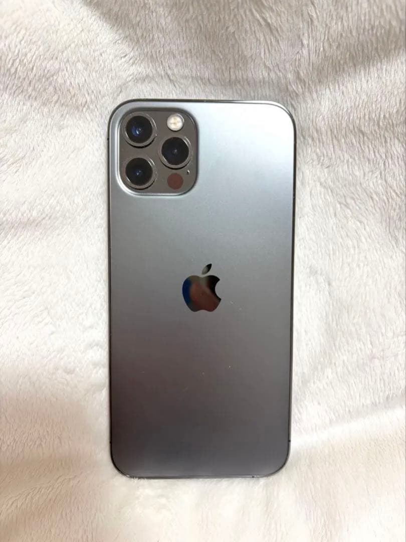 【美品】Apple iphone12pro 128GB グラファイト アイフォン