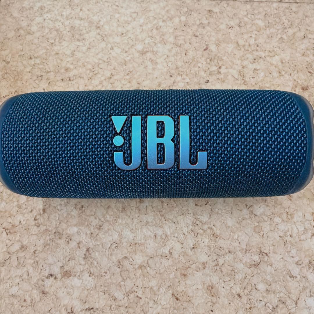 【ほぼ新品】JBL Flip 6 ブルー（使用わずか・元箱あり）