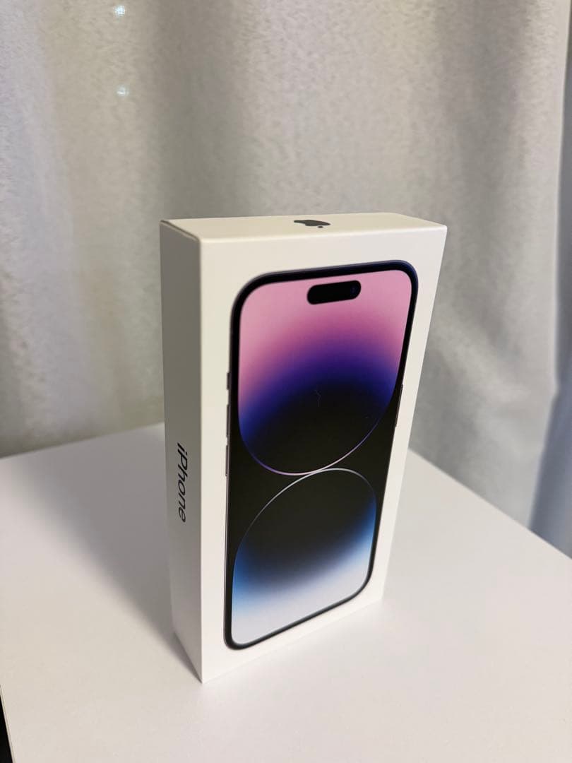 【中古・美品】iPhone 14 Pro ディープパープル 256GB 本体