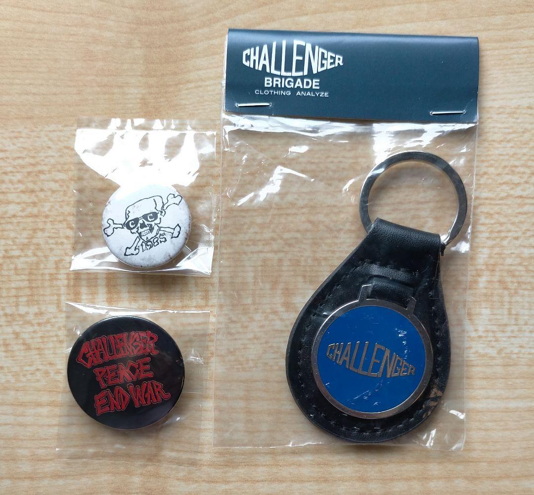 w*3様 CHALLENGER　キーリング　缶バッジ