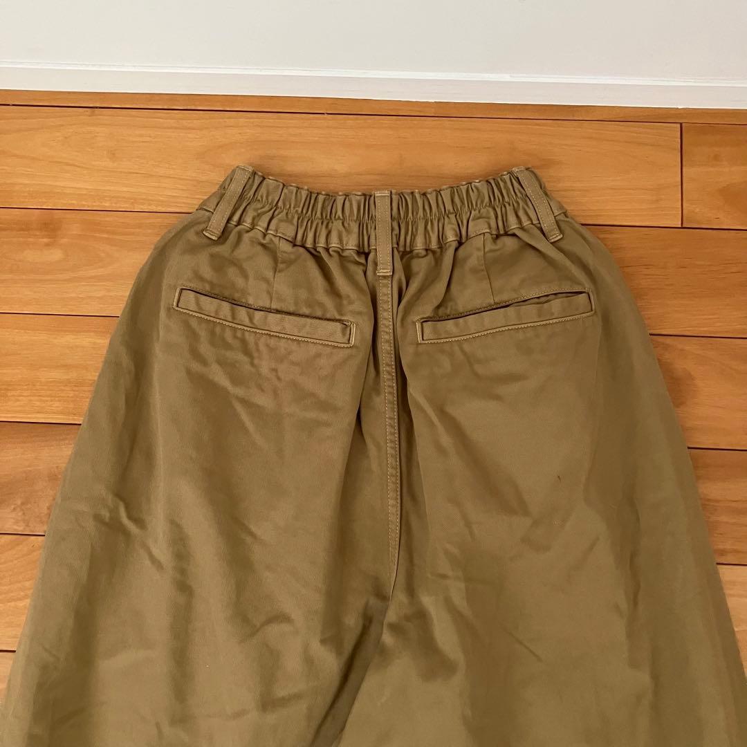 【HARVESTY】サーカスパンツ　タック　ワイド