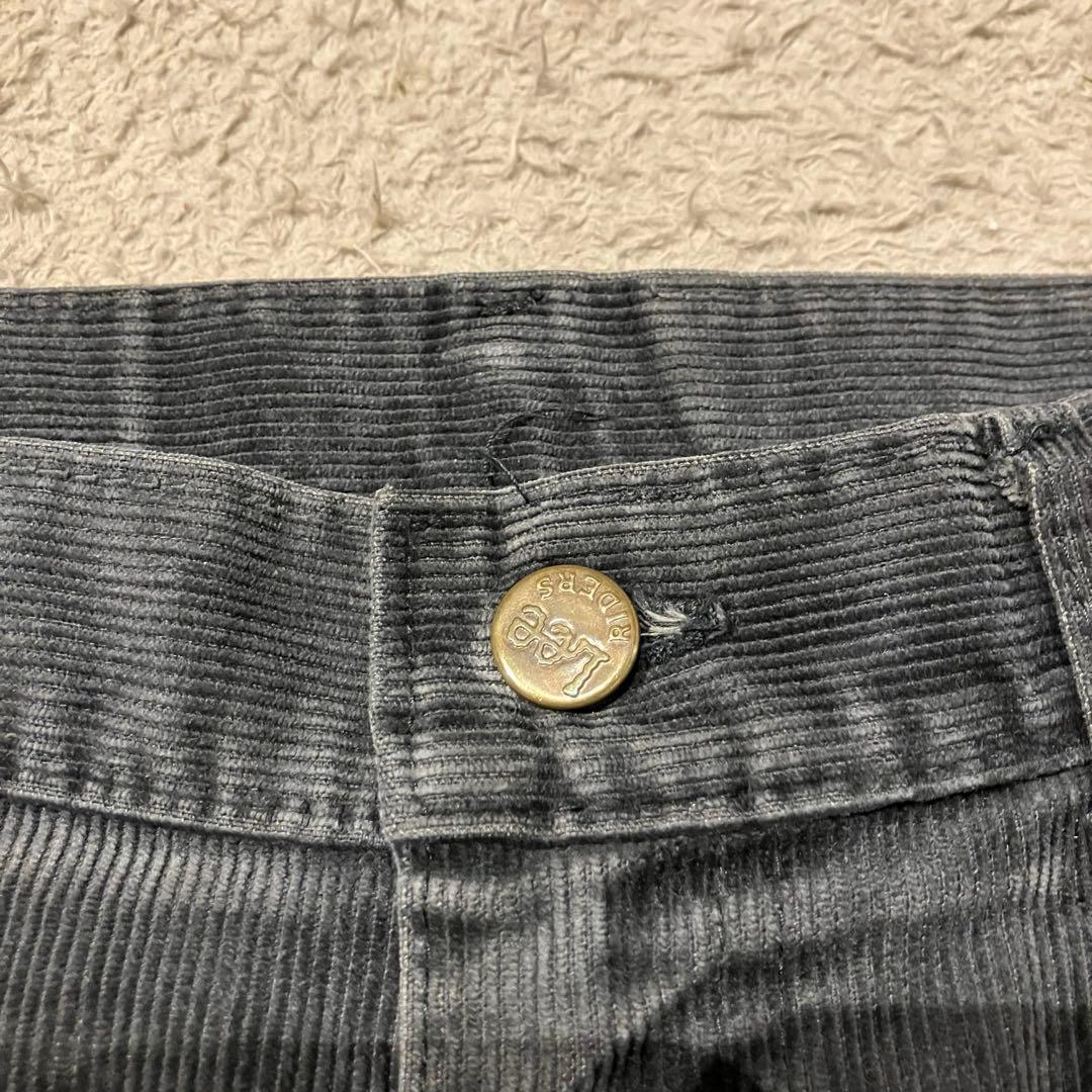 80s Lee 200-2801 ブラック コーデュロイ USA製 W36