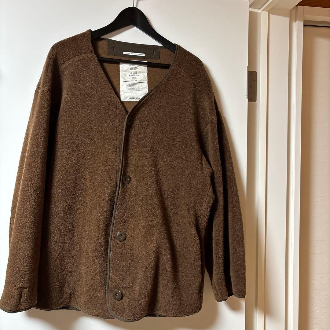 さ　グラフペーパー　ウールボアジャケット