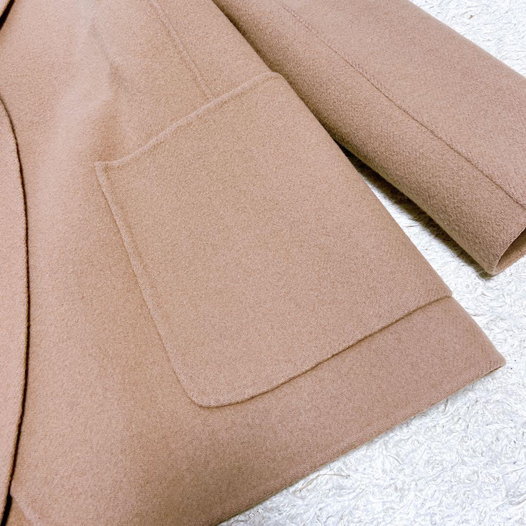 極美品✨クチートアマーノ ダブルフェイス 柔らかジャケット✨軽量◎マックスマーラ