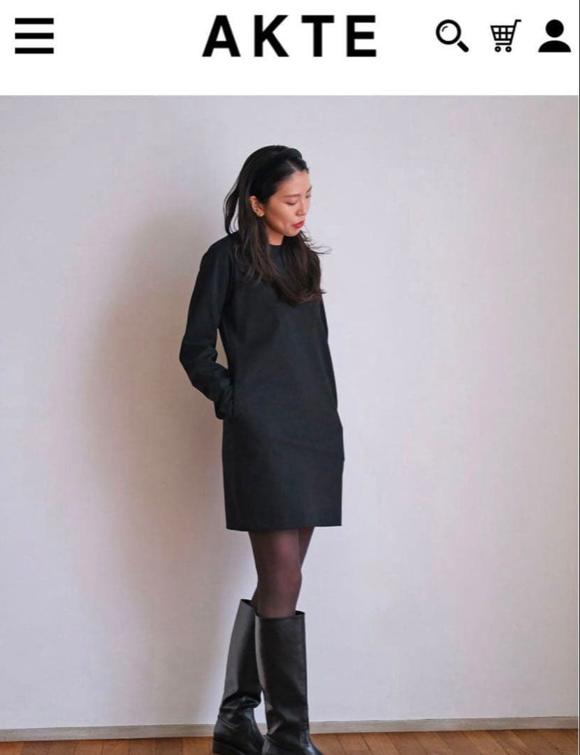 AKTE ペンシルミニワンピース