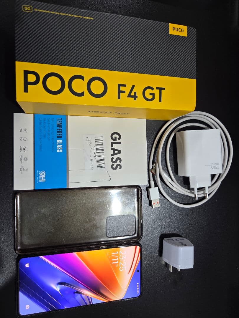 POCO F4 256GB　ステルスブラック グローバル版　動作良好