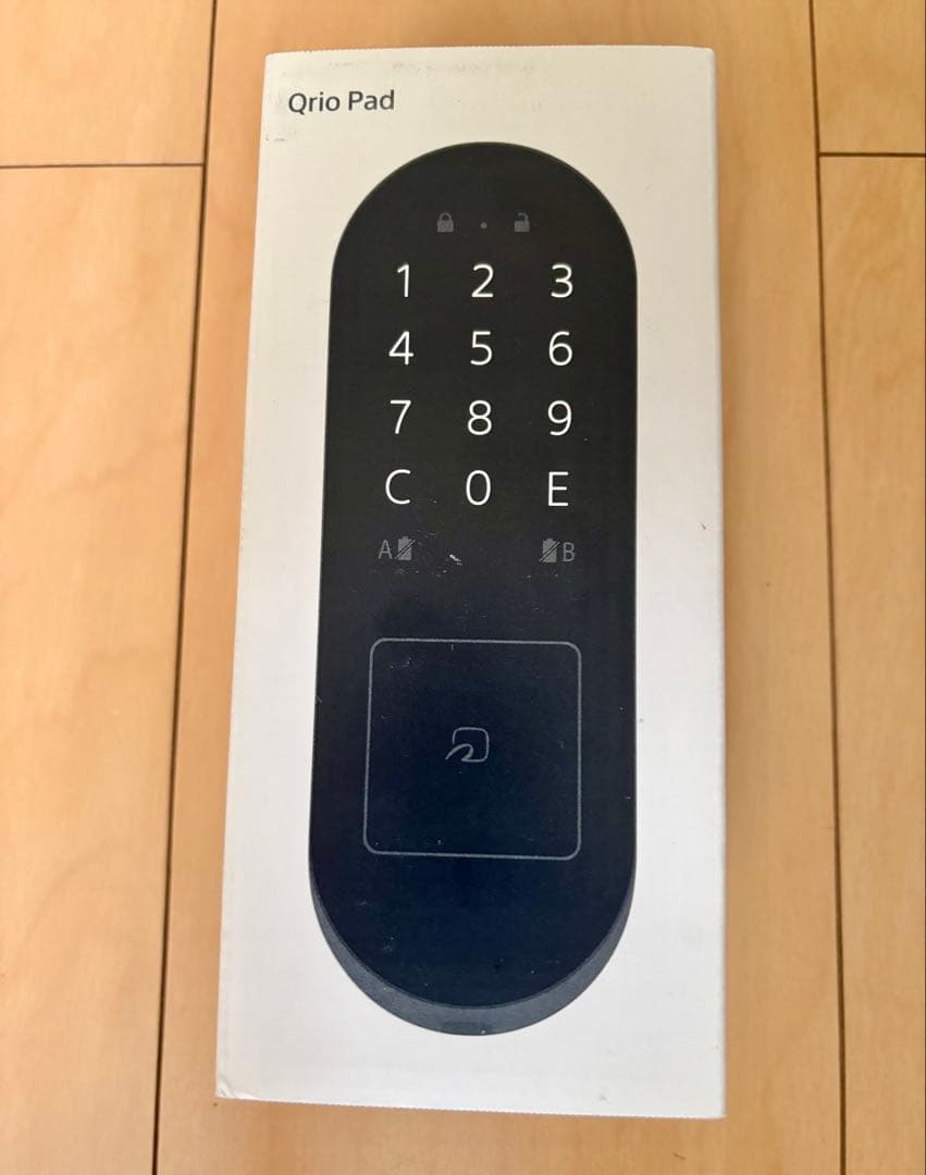 Qrio Pad Q-KP2 ブラウン キュリオパッド スマートロック カード式