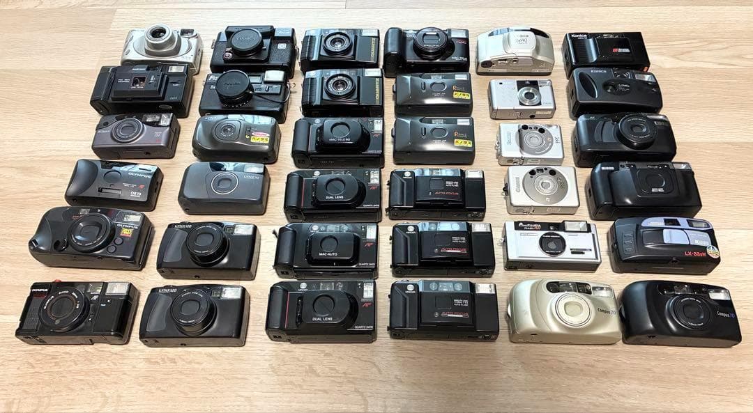 カメラ　まとめ売り 36台　Canon・OLYMPUS・FUJ I・RICOH他