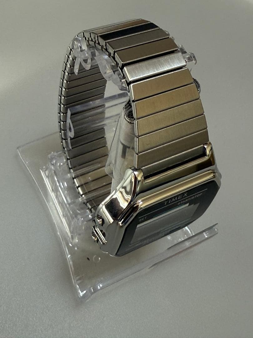 TIMEX クラシックデジタル T785879J シルバー新品