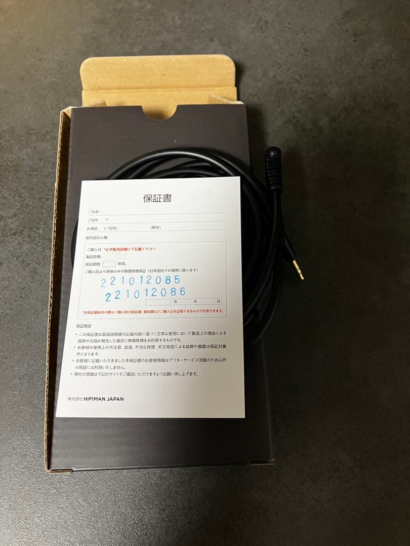 ヘッドホン hifiman edition XS