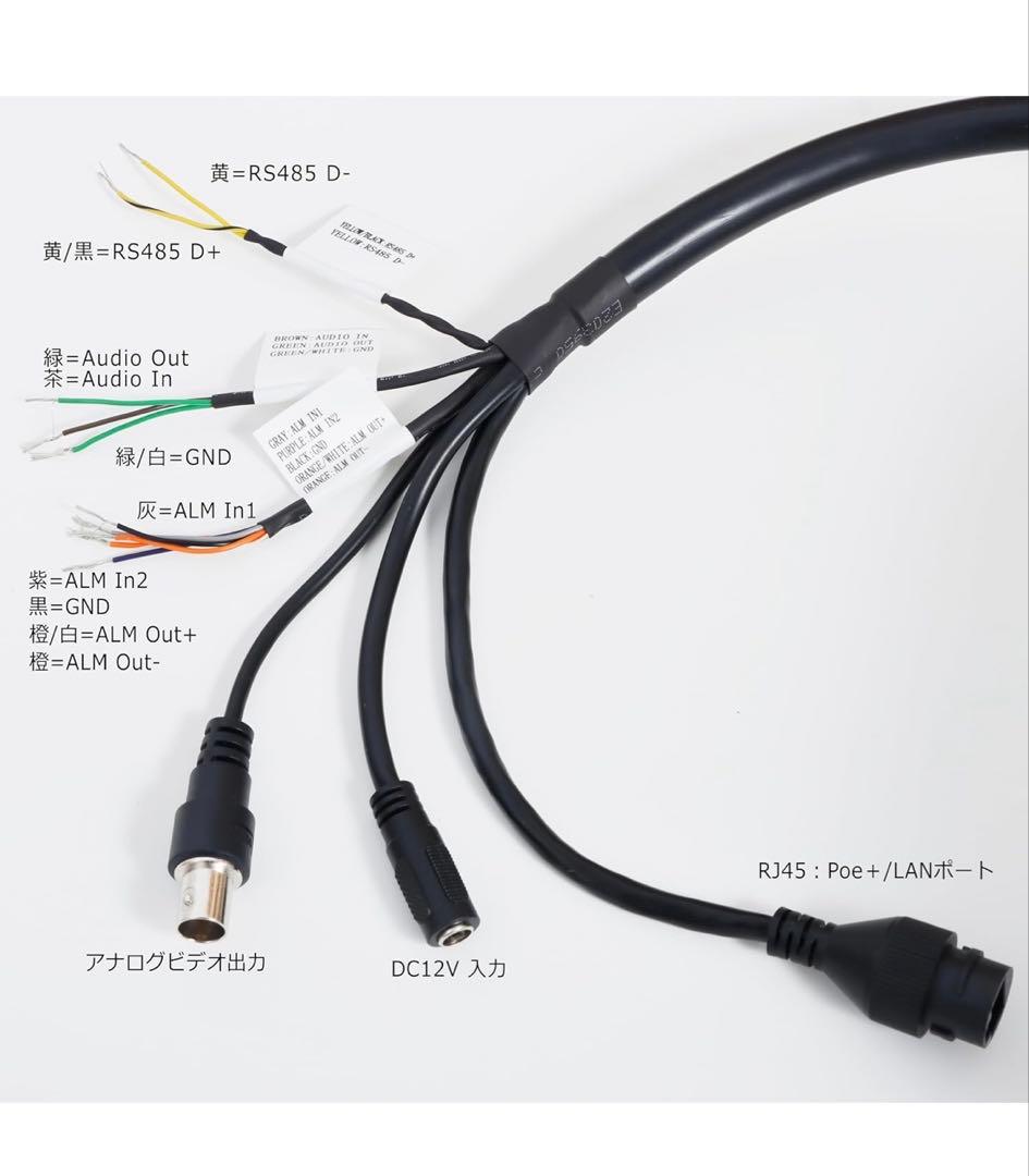 【SUNBA P525】Poe + 給電PTZ屋外カメラ