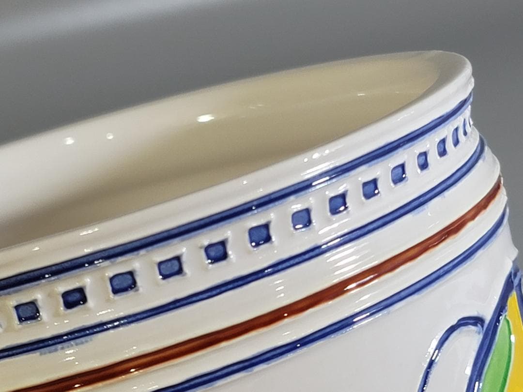 DT364 茶道具 中村翠嵐作 コウチ オランダ写 水指 共箱 美品