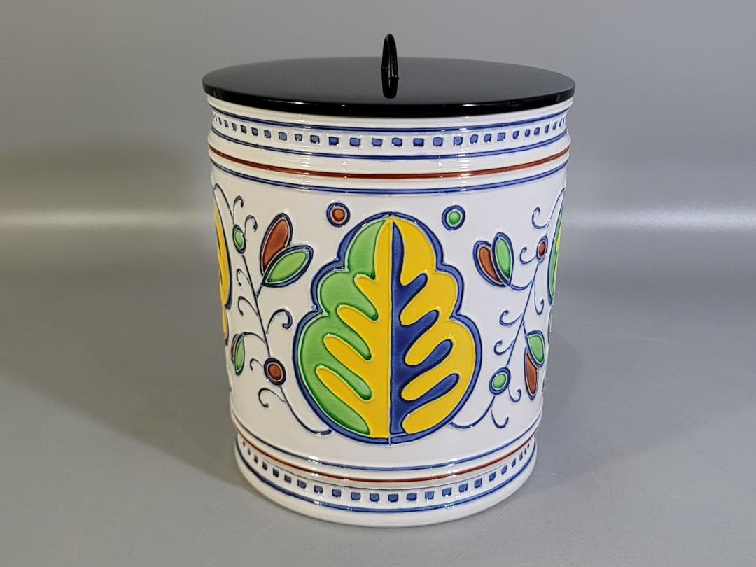 DT364 茶道具 中村翠嵐作 コウチ オランダ写 水指 共箱 美品