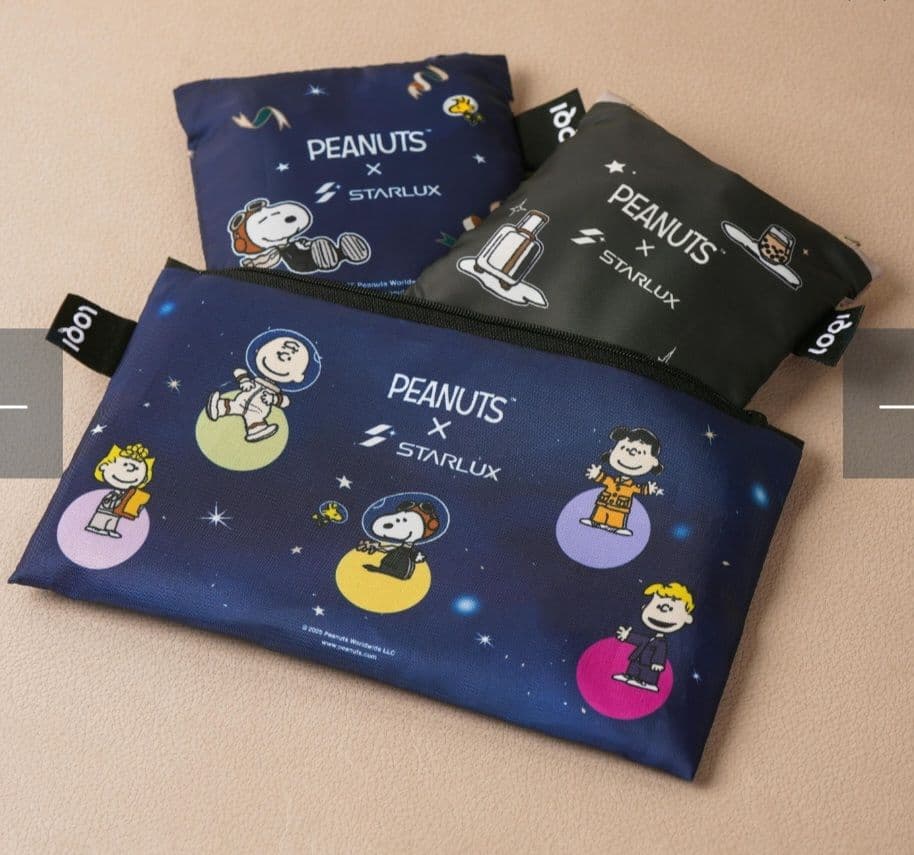 新品　スヌーピー　スターラックス航空　エコバッグ　LOQI　機内販売