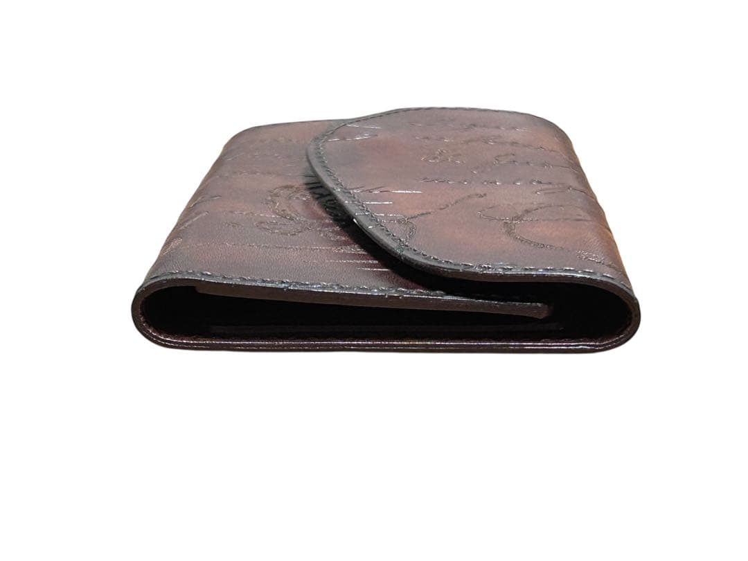 Berluti ベルルッティ　カリグラフィー　キーケース　キーホルダー　ブラウン