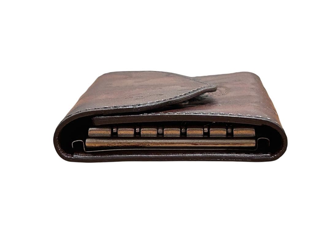 Berluti ベルルッティ　カリグラフィー　キーケース　キーホルダー　ブラウン