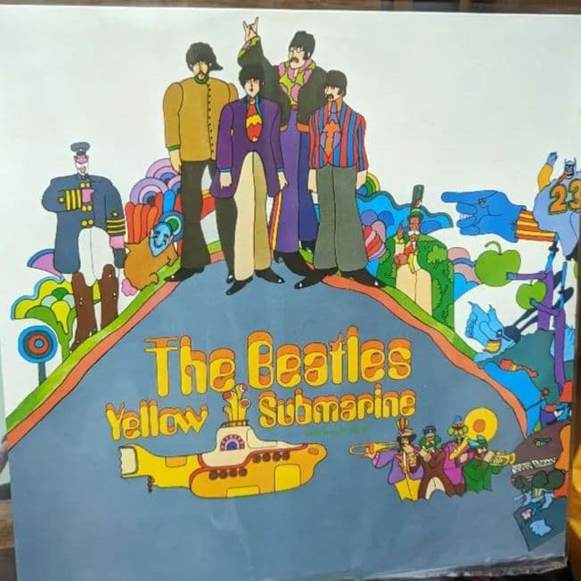 スタンパーG モノラル　 イエローサブマリン　ビートルズ　UK盤　レコード