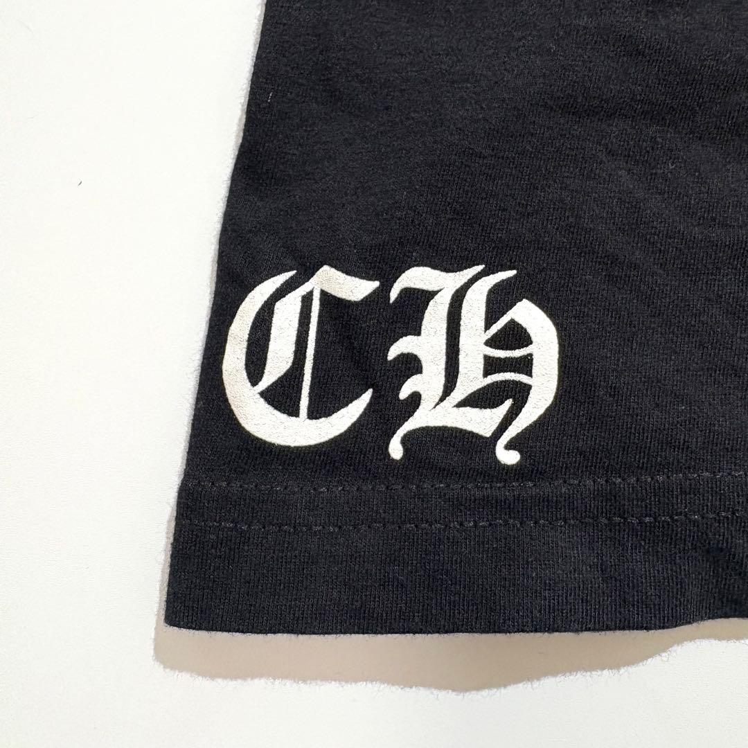 CHROME HEARTS ロンT サークルロゴ CHプラス ブラック XS