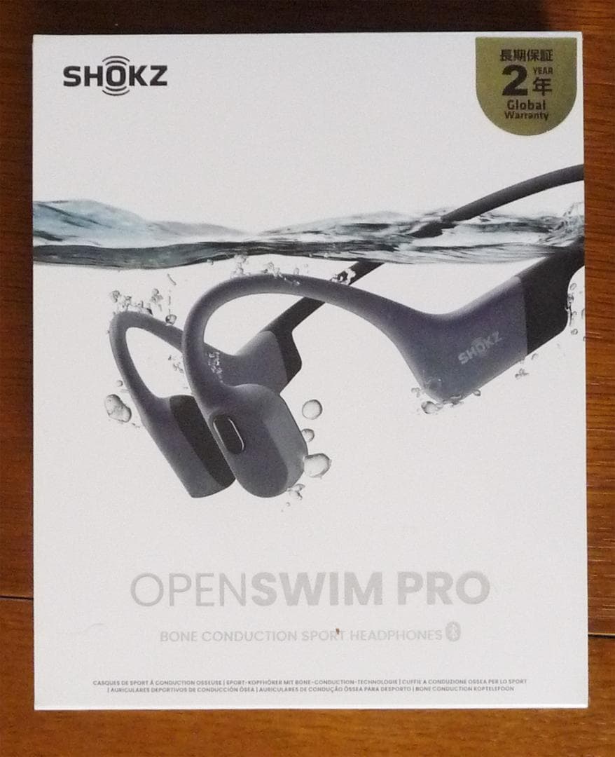 新品未開封Shokz OpenSwim ProGrey(SHOKZ S710)