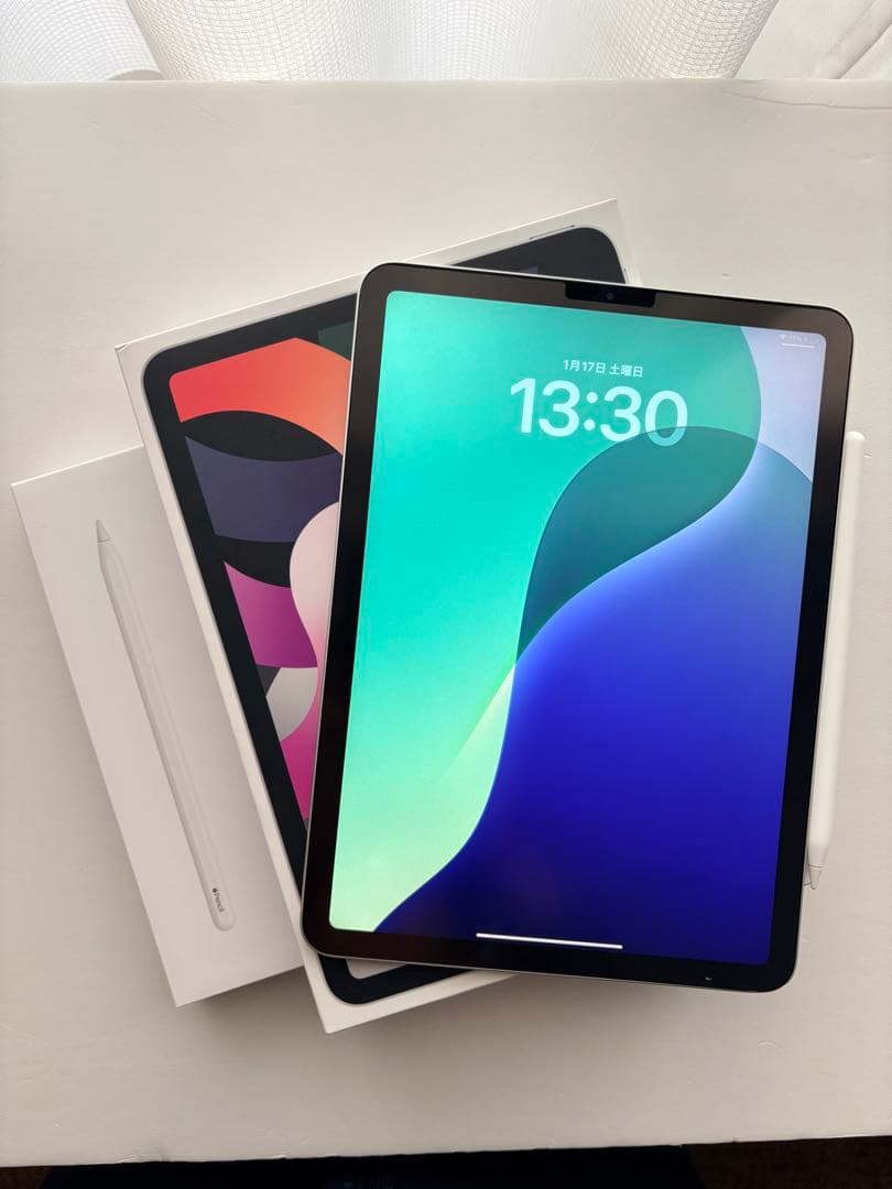 iPad Air (第4世代) シルバー + Apple Pencil
