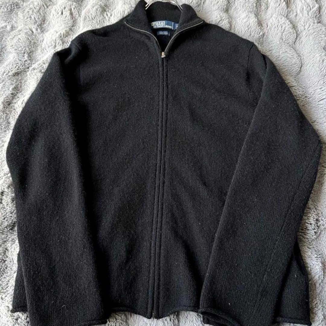 Polo by Ralph Lauren ブラック ドライバーズニット Mサイズ