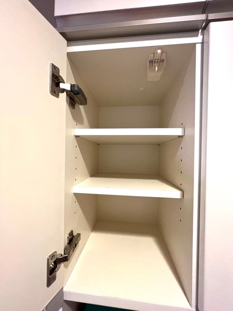 Pamouna（パモウナ）大塚家具 キッチンボード 上部収納付き