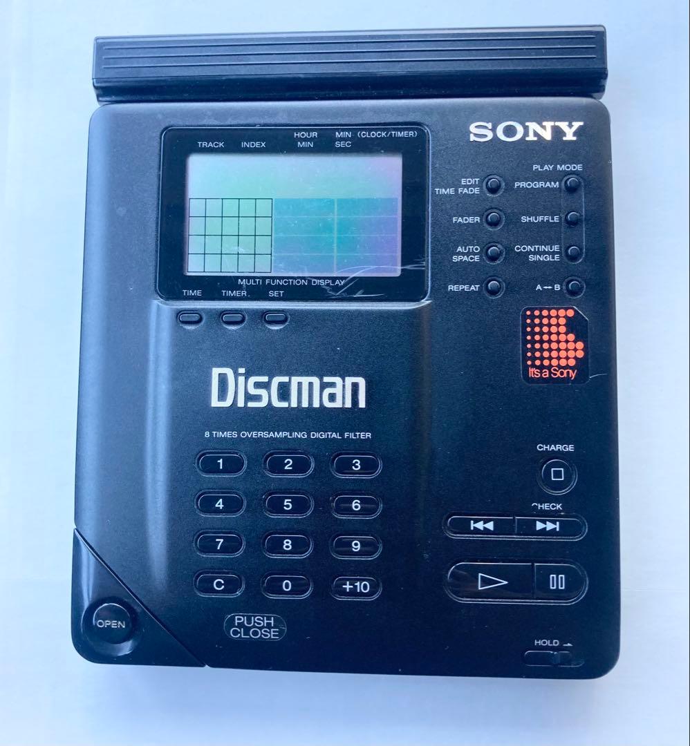 (音飛びあり)SONY Discman D-350 CDプレーヤー