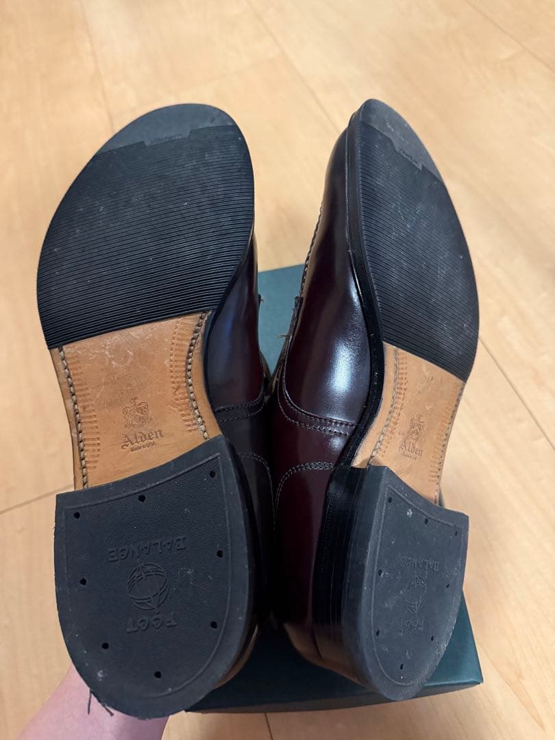 D*e様 Alden 54038 9H モディファイド　バーガンディ