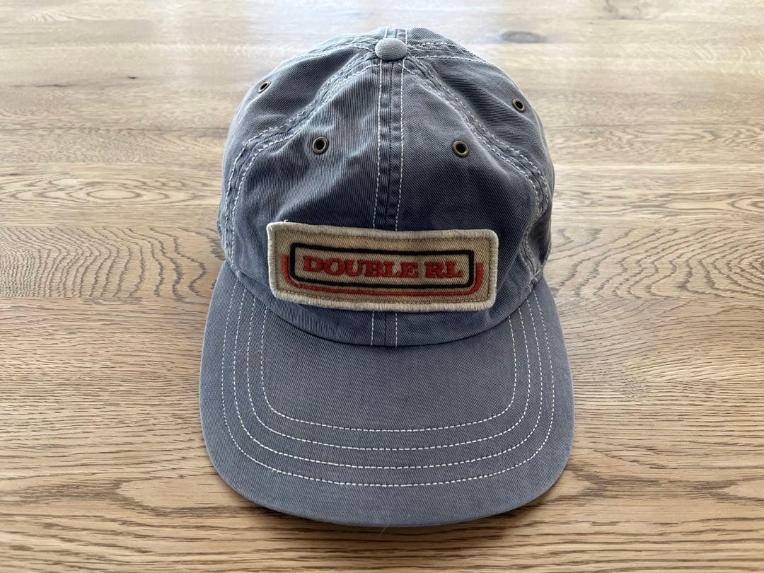 RRL トラッカーキャップ ダブルアールエル ワーク キャップ レザー ベルト