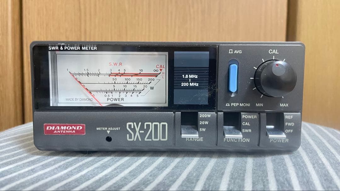 Diamond SX-200 SWR & パワーメーター計
