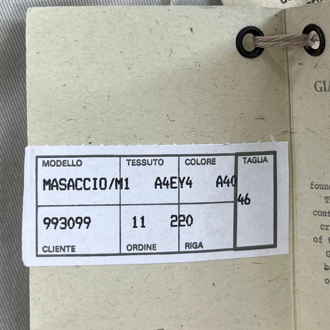 【新品未使用】ジャブスアルキビオ・トラウザーズ・スラックス・MASACCIO