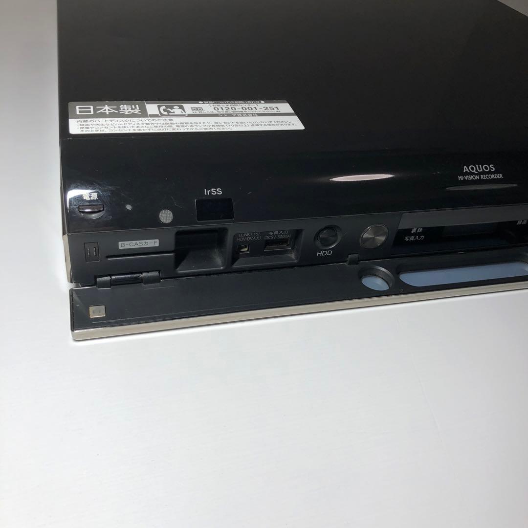 D141 SHARP AQUOS DVDレコーダー DV-ACW52