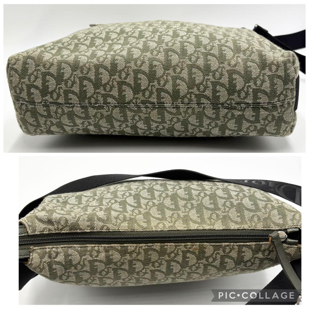 Dior クリスチャンディオール ショルダーバッグ トロッター キャンバス 総柄