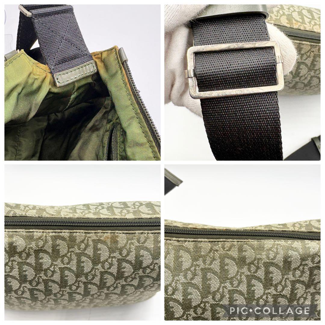 Dior クリスチャンディオール ショルダーバッグ トロッター キャンバス 総柄