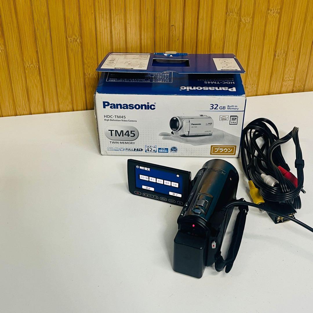 動作確認済み　 パナソニック HDC-TM45
