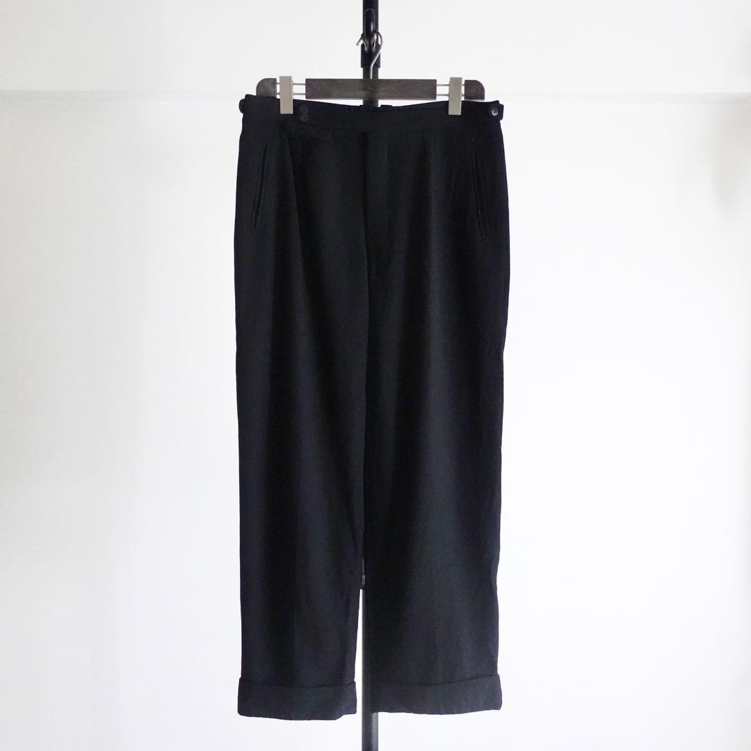パンツ 1950s60s Euro Vintage Black WideTrousers