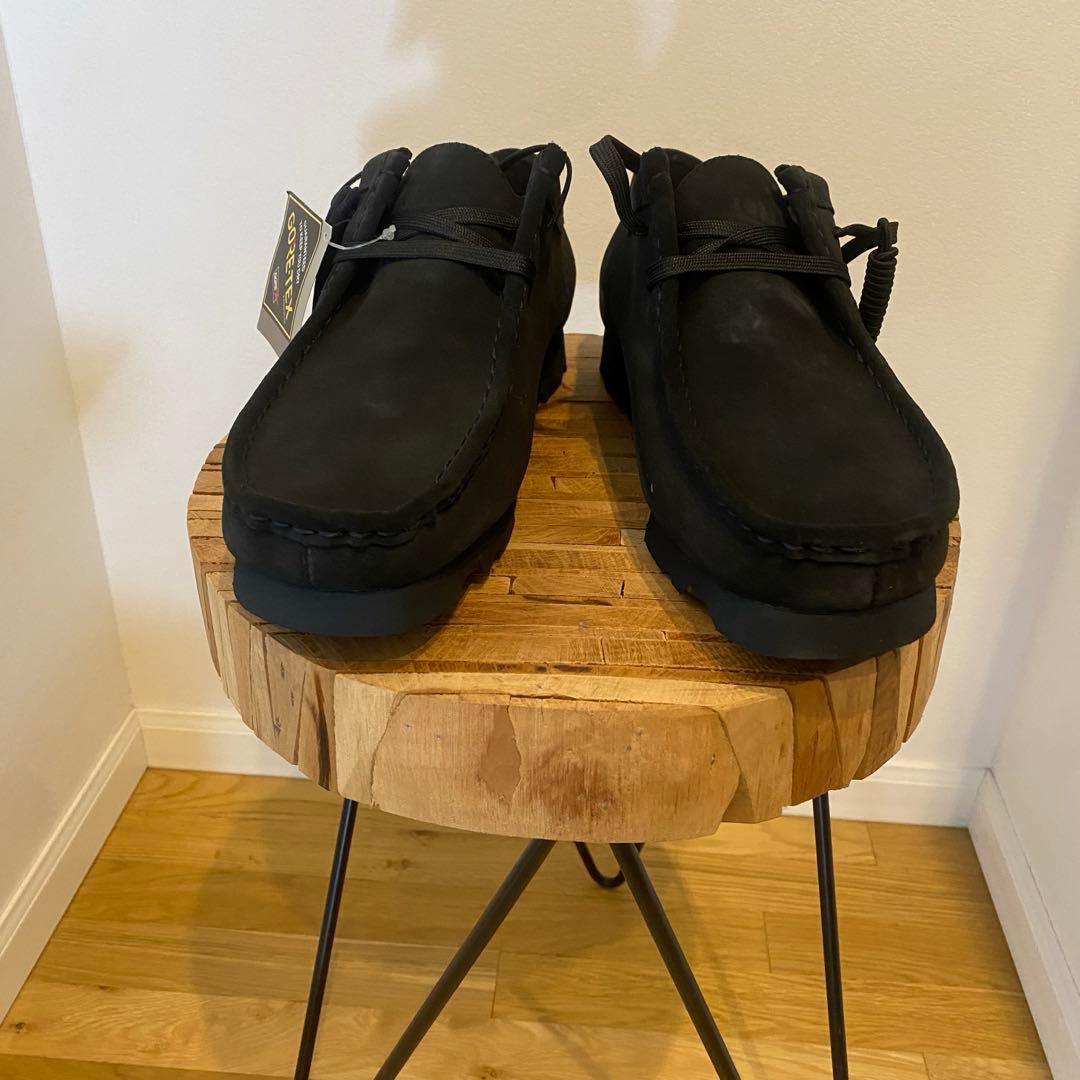 新品　Clarks BEAMS別注 Wallabee GORE-TEX ネイビー