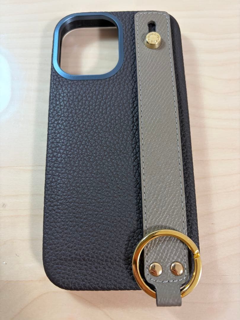 ボナベンチュラ　iPhone 17 バックカバーケース チョコレート✖️エトープ